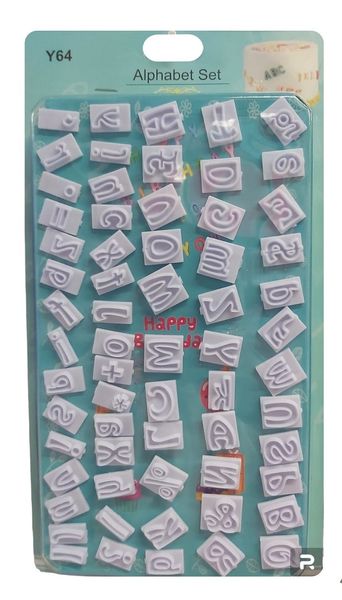 ABC Fondant Set