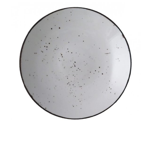 Ele Rustic White Coupe Plate 29 cm (Pack of 12)