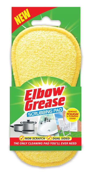 Elbow Grease Non Scratch Dual Sided Scrubbing Pad - Yellow