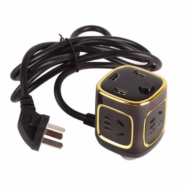 Travel Power Converter Multi Ports Charger Adapter for Household Use