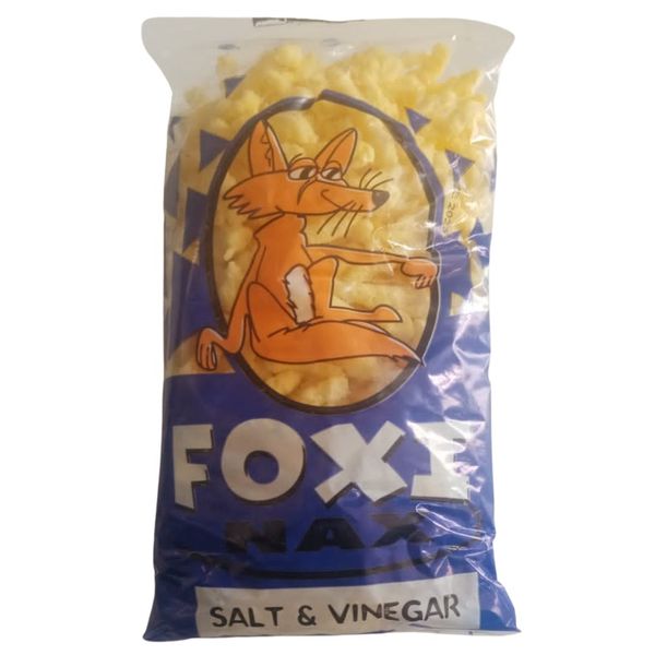 Foxi Nax Salt &amp; Vinegar Maize Chips 75g Pack of 40