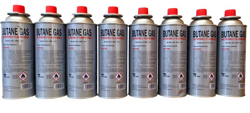 227g Butane Gas Cartridge For Portable Gas Stove (Camping Picnic&amp;Braai)