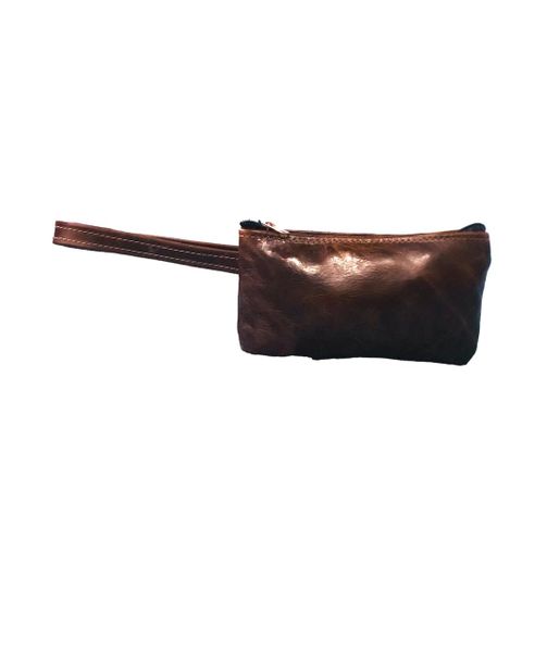 Genuine Leather - Make up Bag