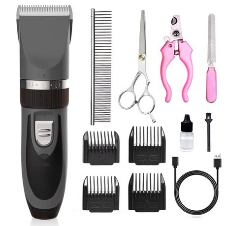 Dog Clippers Pet Grooming Kit Rechargeable with Low Noise Image