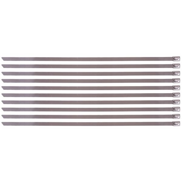 304 Stainless Steel CV Boot Clamps - 7.9 x 350 x 0.25mm Pack of 10
