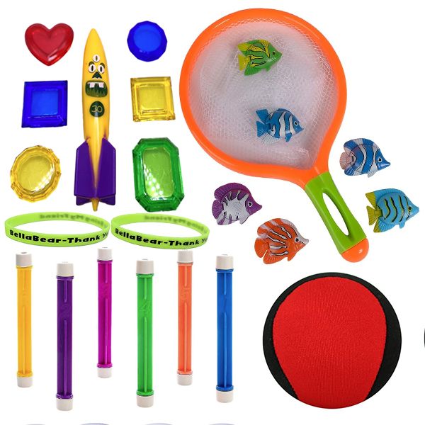 Splash &amp; Fun Summer Water Pack for Kids with Bella Wristband