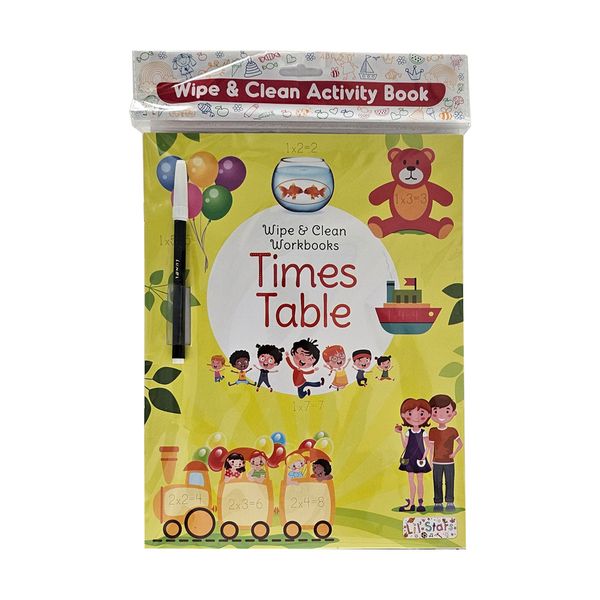 Popcorn - Wipe &amp; Clean Time Table