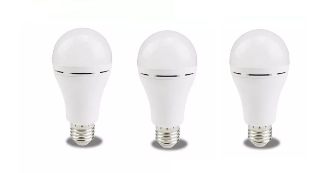 CZX Rechargeable LED Light Bulb 20W Screw On 3 Pack Buy Online