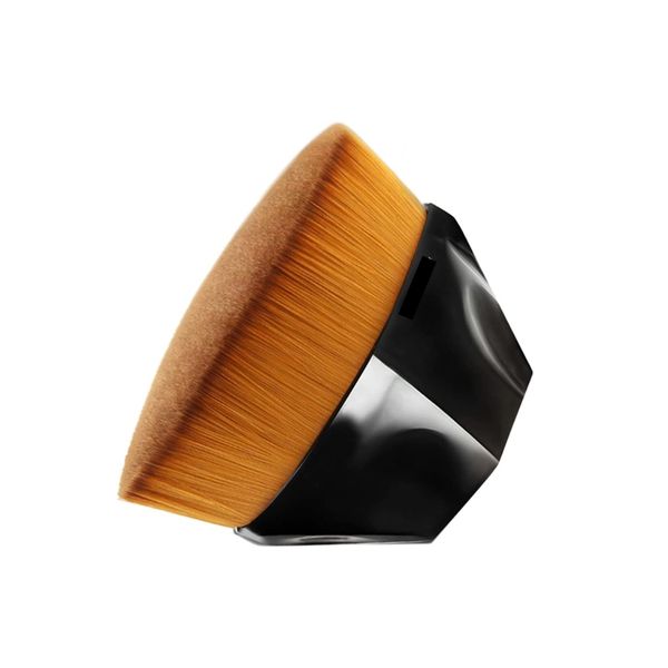 VELTA- Flawless Foundation Makeup Brush with Storage Case- Black