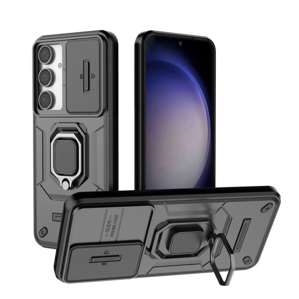 Window Pushing Ring Phone Case Compatible with Samsung Galaxy S25 Ultra