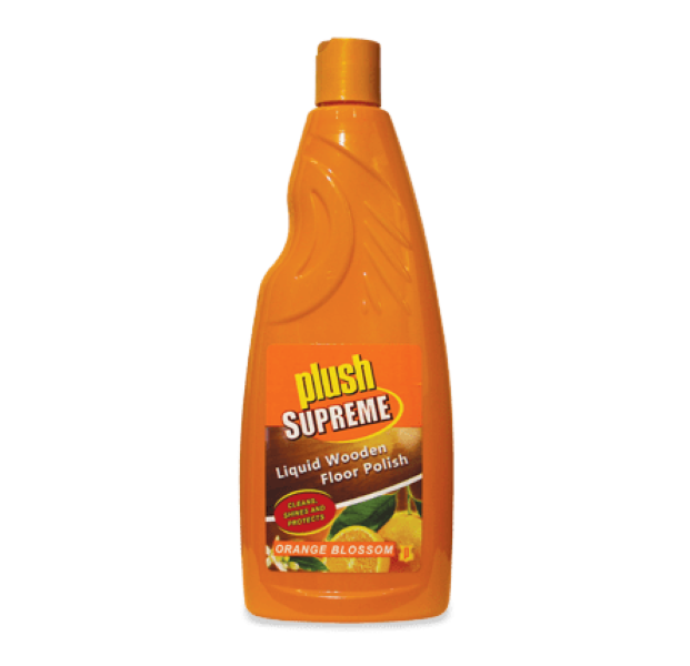 Plush Liquid Wooden Floor Polish Orange Blossom 750ml