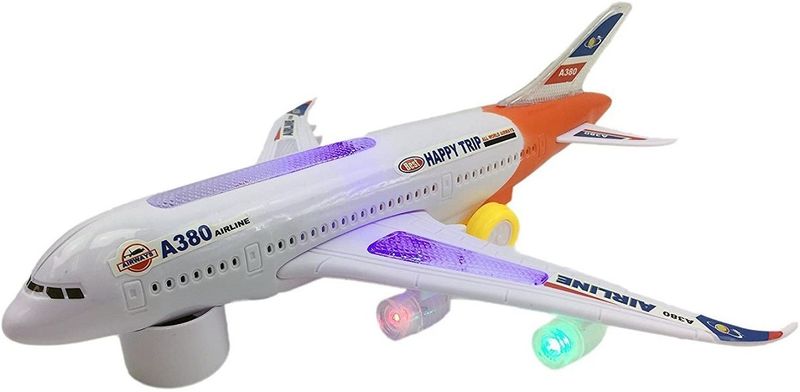 Airbus Airlines A380 Flash Electric Sound Light Model Airplane