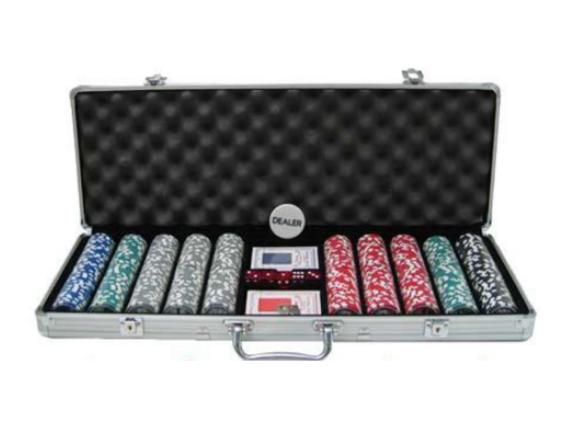 Texas Star Poker Chip Set - 500 Piece