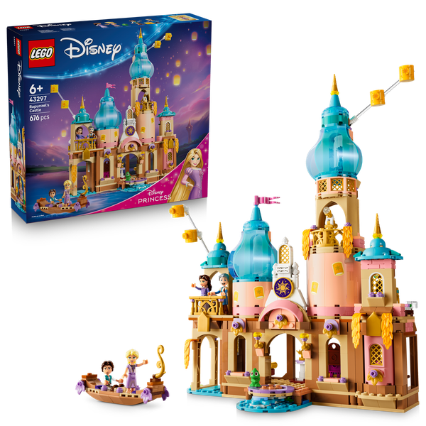 LEGO® Disney Princess Rapunzel’s Castle Building Set 43297
