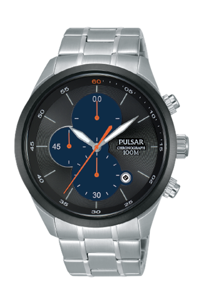 Pulsar Mens Stainless Steel Bracelet Watch -PM3099X1
