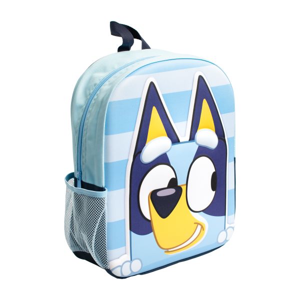 BLUEY By Ludo STUDIOS Official Licensed Kids 3D Embossed Backpack