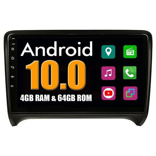 High Spec 9 Inch Audi TT 2006-14 Android GPS Navigation Radio with CarPlay