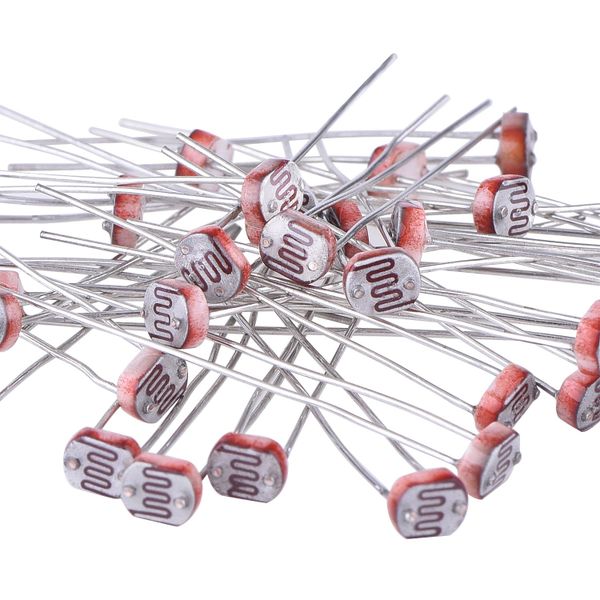 30Pcs 5539 Photoresistor Light Sensitive Resistor Dependent Resistor 5mm