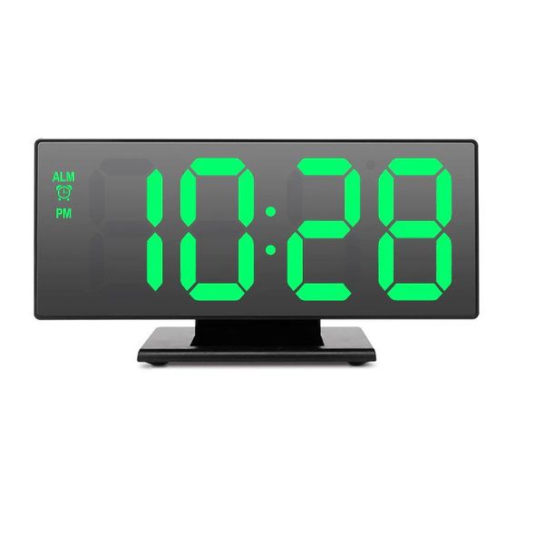 Led Mirror Clock