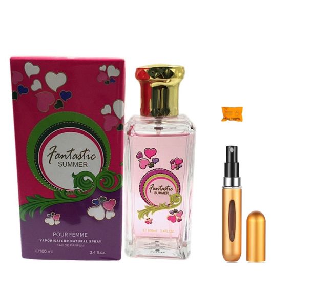Fantastic Summer Natural Spray &amp; Mini Perfume Spray Bottle &amp; Travel Towel