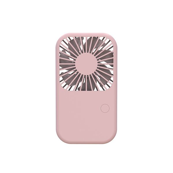 Pink 2in1 Lightweight Pocket Fan-Powerful&amp;Quiet Portable USB Fan