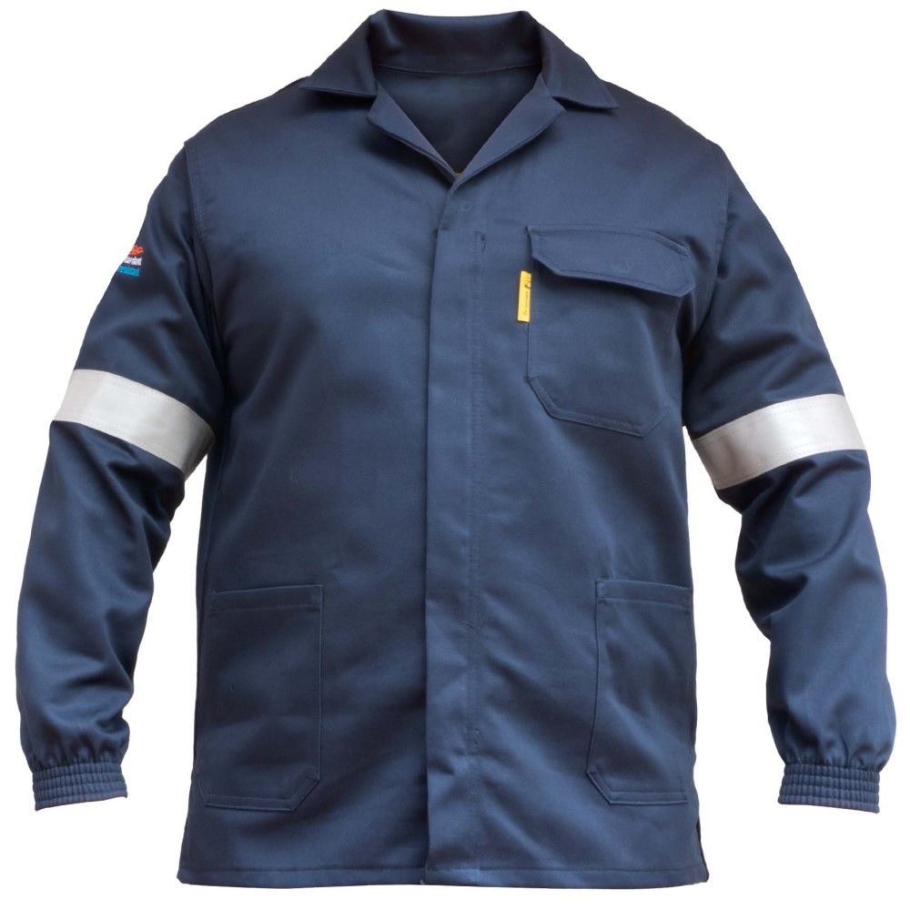 Dromex - D59 Flame And Acid Resistant Navy Blue Jacket | Shop Today ...