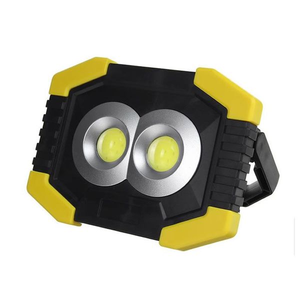 2COB Rechargeable Solar Powered Work Light