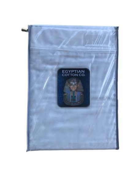 Cottonbox 300 TC Egyptian Cotton Duvet Cover Set - White -King