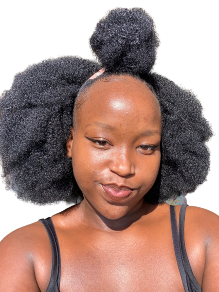 8-Inches Afro Clip Ins Extension