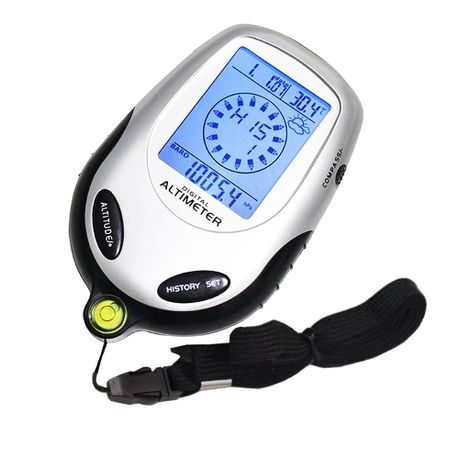 Multi-function LCD Digital Fishing Barometer Altimeter Thermometer Portable  