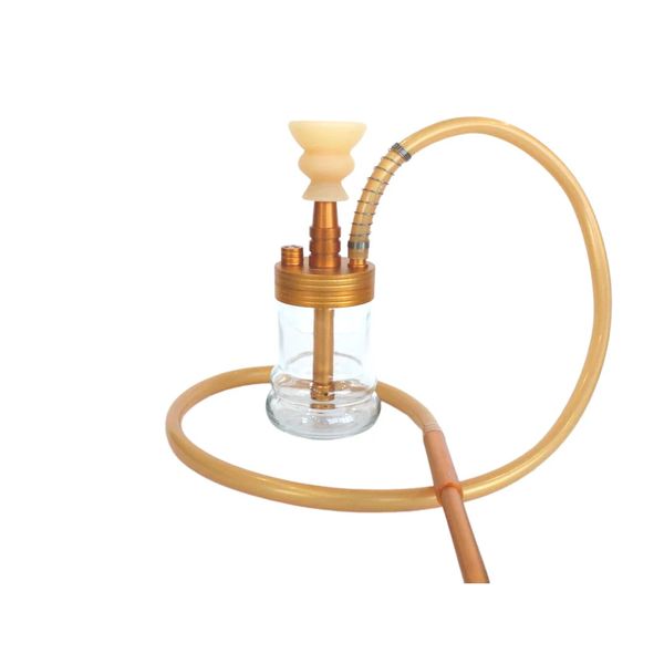 Stylish &amp; Unique Portable Hookah - Orange