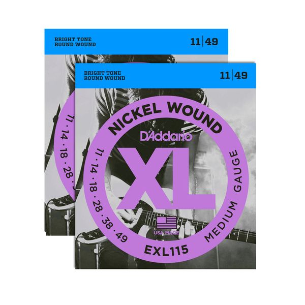D’Addario EXL115 Electric Guitar Strings - Set of 2
