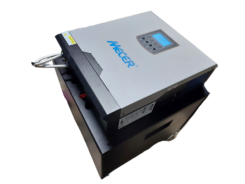 3kVA 2.4kWh Lithium Mecer Inverter - 3000W (2000 Cycles)