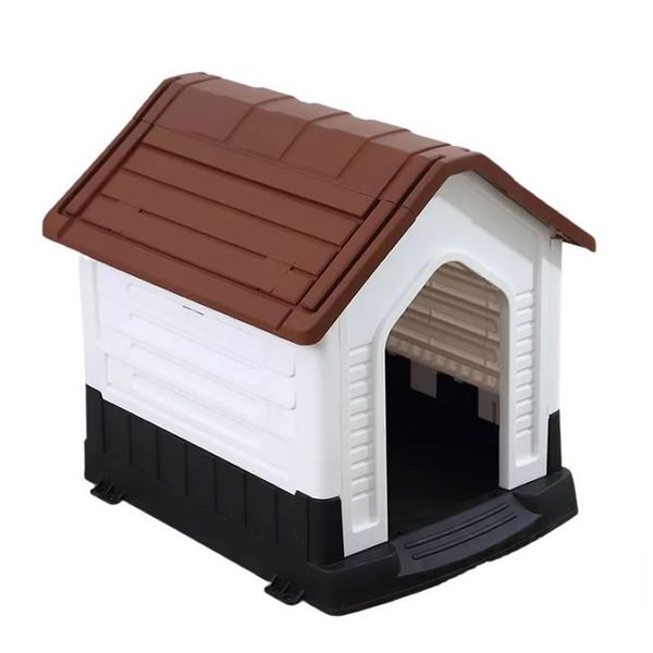 58x78x79cm Spacious Outdoor Dog Kennel/House -N606344