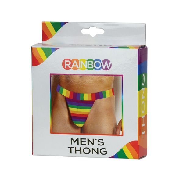 Rainbow Men's Thong