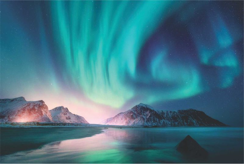 Laptop Skin Northern Lights