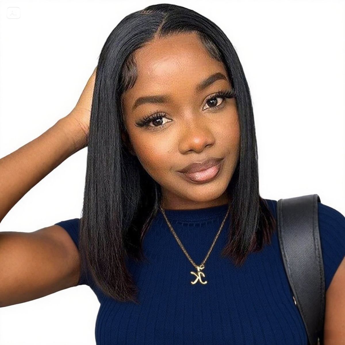 VSP 14 Inch Bob Wig Glueless Wig Brazilian Hair Wig with 13x4 HD Lace Front