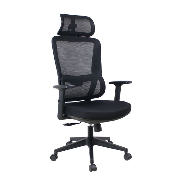 Linx Monroe Mid Back Chair 2 Pack - Black