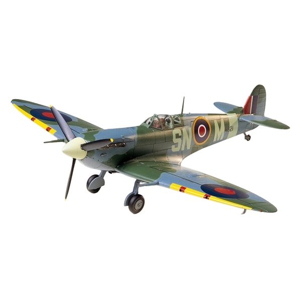 Tamiya 1/72 Spitfire Mk.Vb/Mk.Vb Trop. Plane Plastic Model Kit