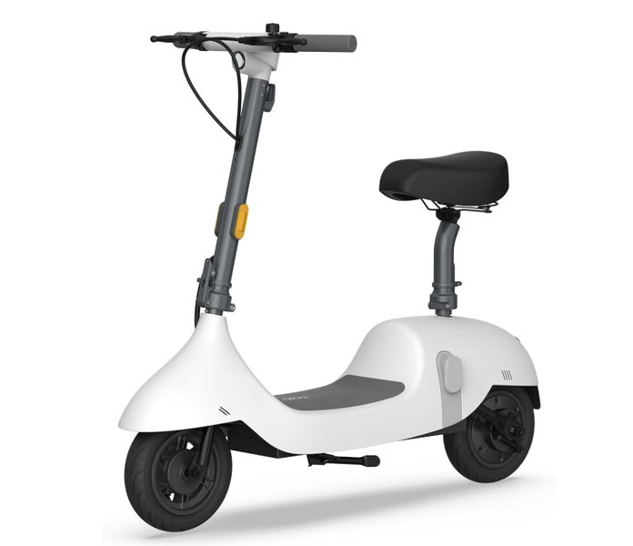 OKAI Seatable Electric Scooter, Up to 25 Miles Range with 10'' Vaccum Tires