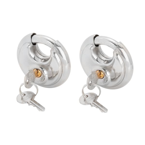 Trojan Stainless Steel Discus Padlock - 70mm