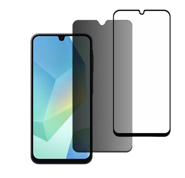9D Glass &amp; Privacy Glass Compatible with Samsung Galaxy A05s -Combo Deal