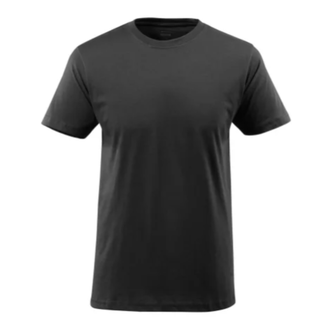 Unisex Black Cotton Short Sleeve Round Loose T-shirt | Shop Today. Get ...