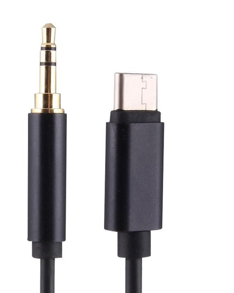 Type-C to Aux Male Audio Adapter Cable for Car Radio/Headphones