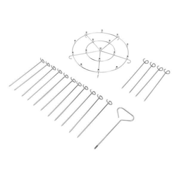 Stainless Steel Skewer Stand Compatible With Ninja Foodi 8QT