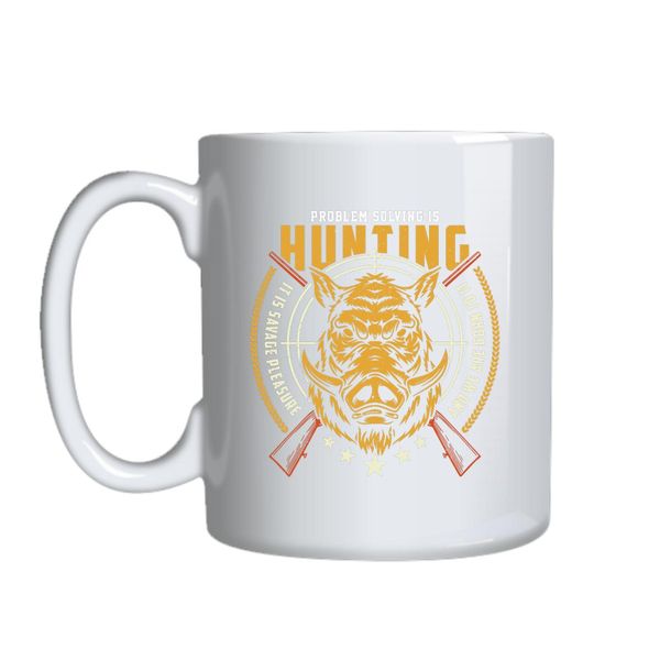 Problem Solving Is Hunting 2 Mug Gift Idea 144