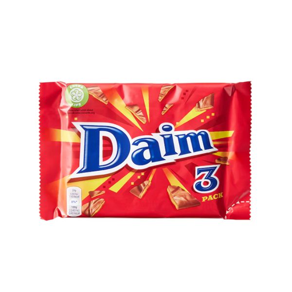 Daim Bar 3 Pack - 2 x 84g