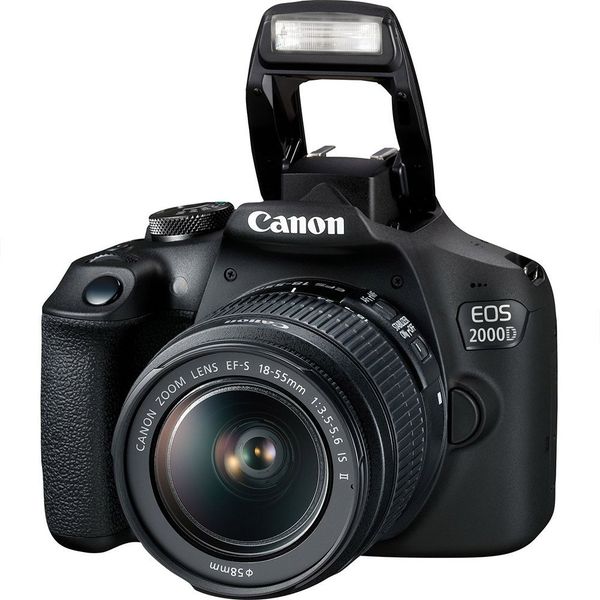 EOS 2000D body with EF-S 18-55mm
