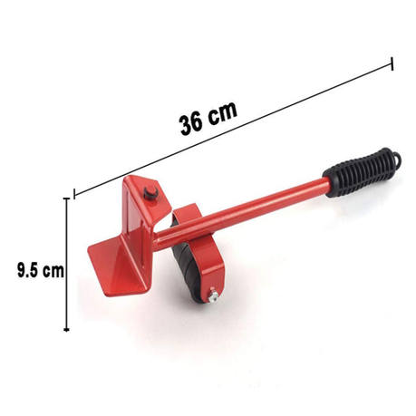 Heavy furniture appliance lifting 5 piece Tool 