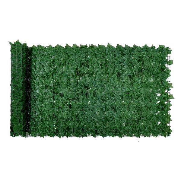 Artificial Ivy Privacy Fence Screen, 120 X 40 Inch UV-Anti Greenery Vines